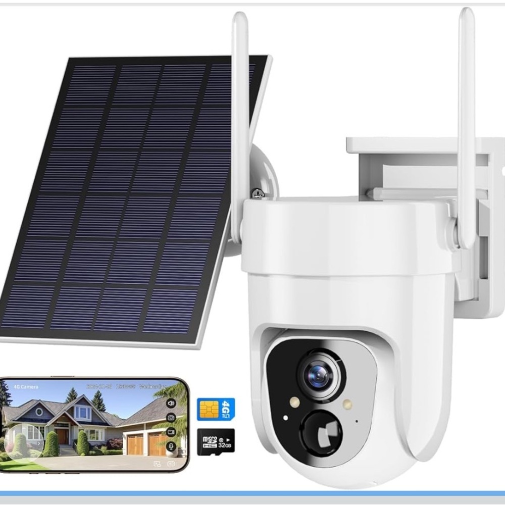 4G LTE Cellular Security Cameras Wireless